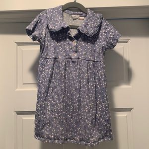 Zara blue floral dress